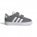 ADIDAS VL COURT ID9159 ΠΑΙΔΙΚΟ SNEAKERS ΠΑΠΟΥΤΣΙ UNISEX  ΓΚΡΙ